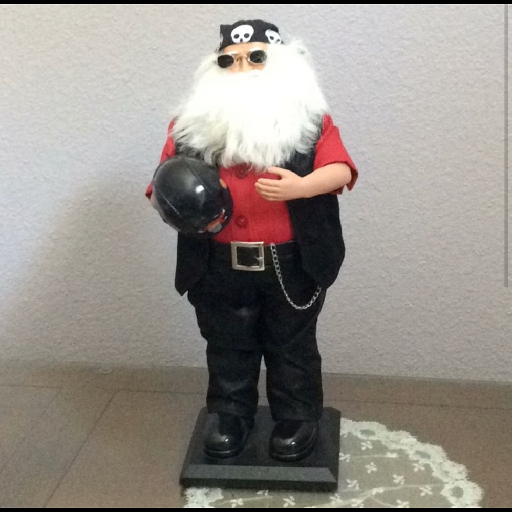 Biker Santa